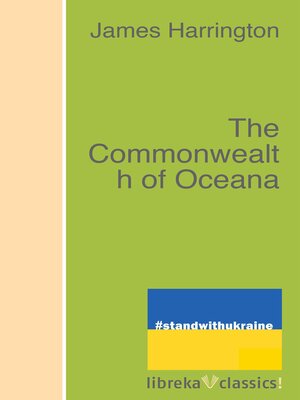 cover image of The Commonwealth of Oceana
